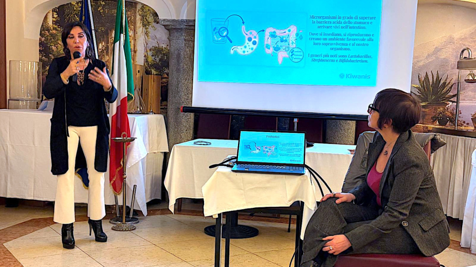 Conviviale Kiwanis dedicata al benessere con le dottoresse Zani e Sordelli 